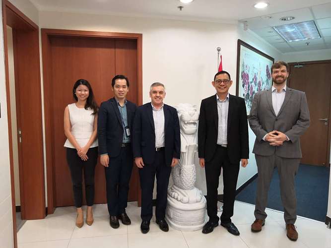The European Chamber South China Chapter Meets with Consul General of Singapore in Guangzhou